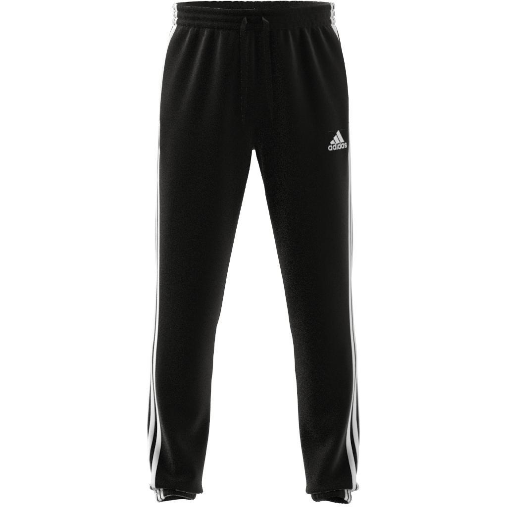 Essentials French Terry Tapered 3-Stripes Joggers, , large image number 8
