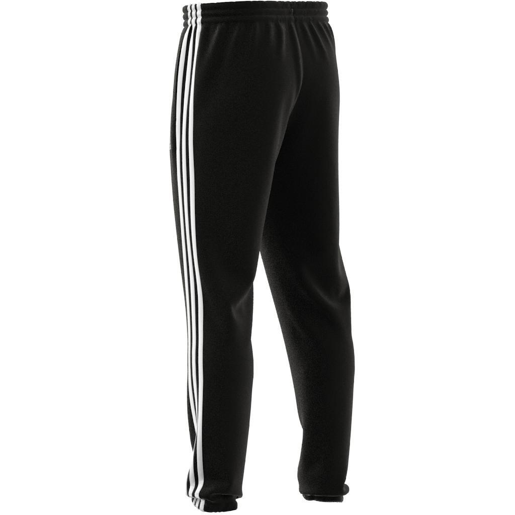 Essentials French Terry Tapered 3-Stripes Joggers, , large image number 12
