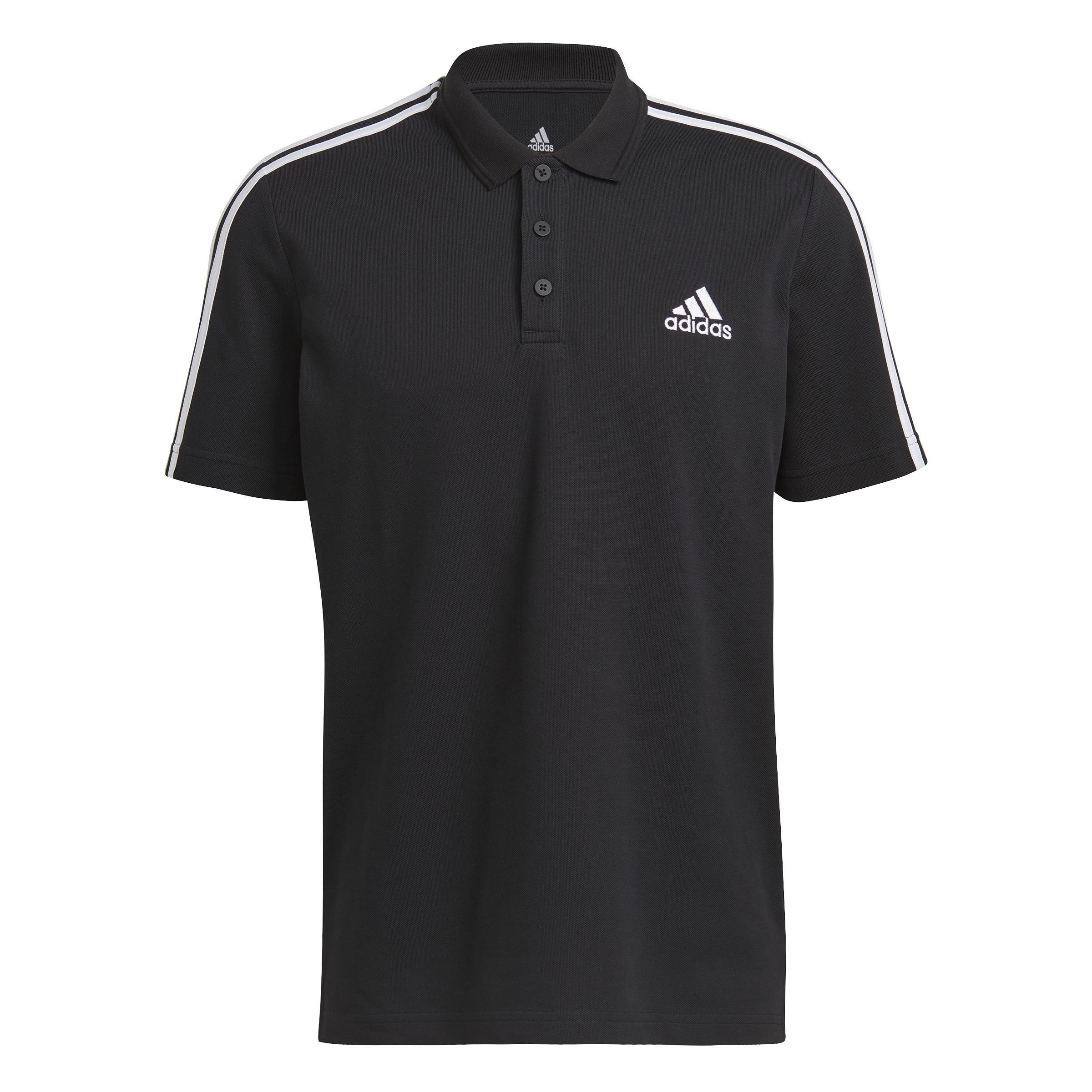 AEROREADY Essentials Piquأ© Embroidered Small Logo 3-Stripes Polo Shirt, , large image number 7