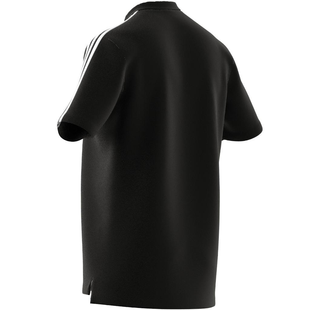 AEROREADY Essentials Piquأ© Embroidered Small Logo 3-Stripes Polo Shirt, , large image number 14