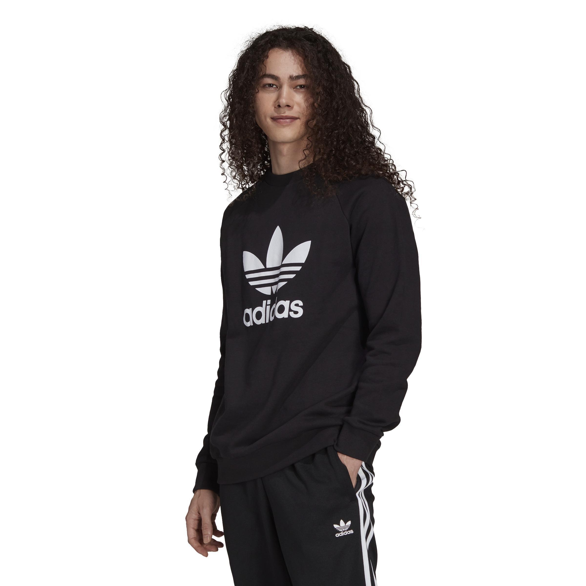 Adicolor Classics Trefoil Crewneck Sweatshirt, , large image number 0