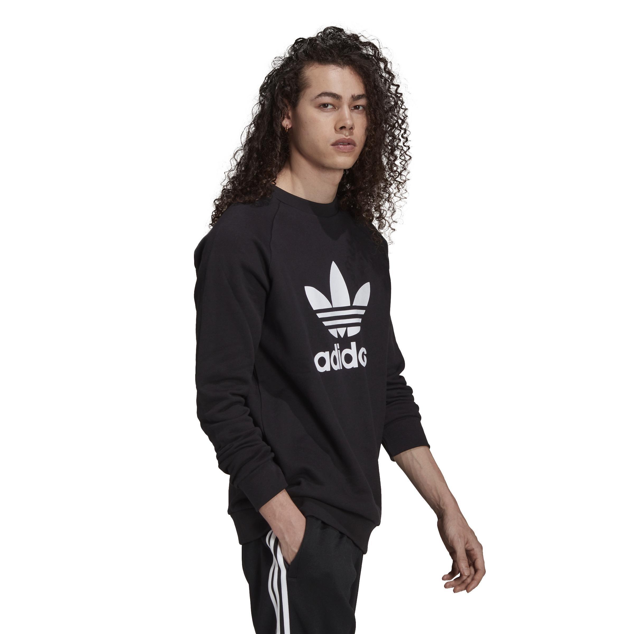 Adicolor Classics Trefoil Crewneck Sweatshirt, , large image number 1