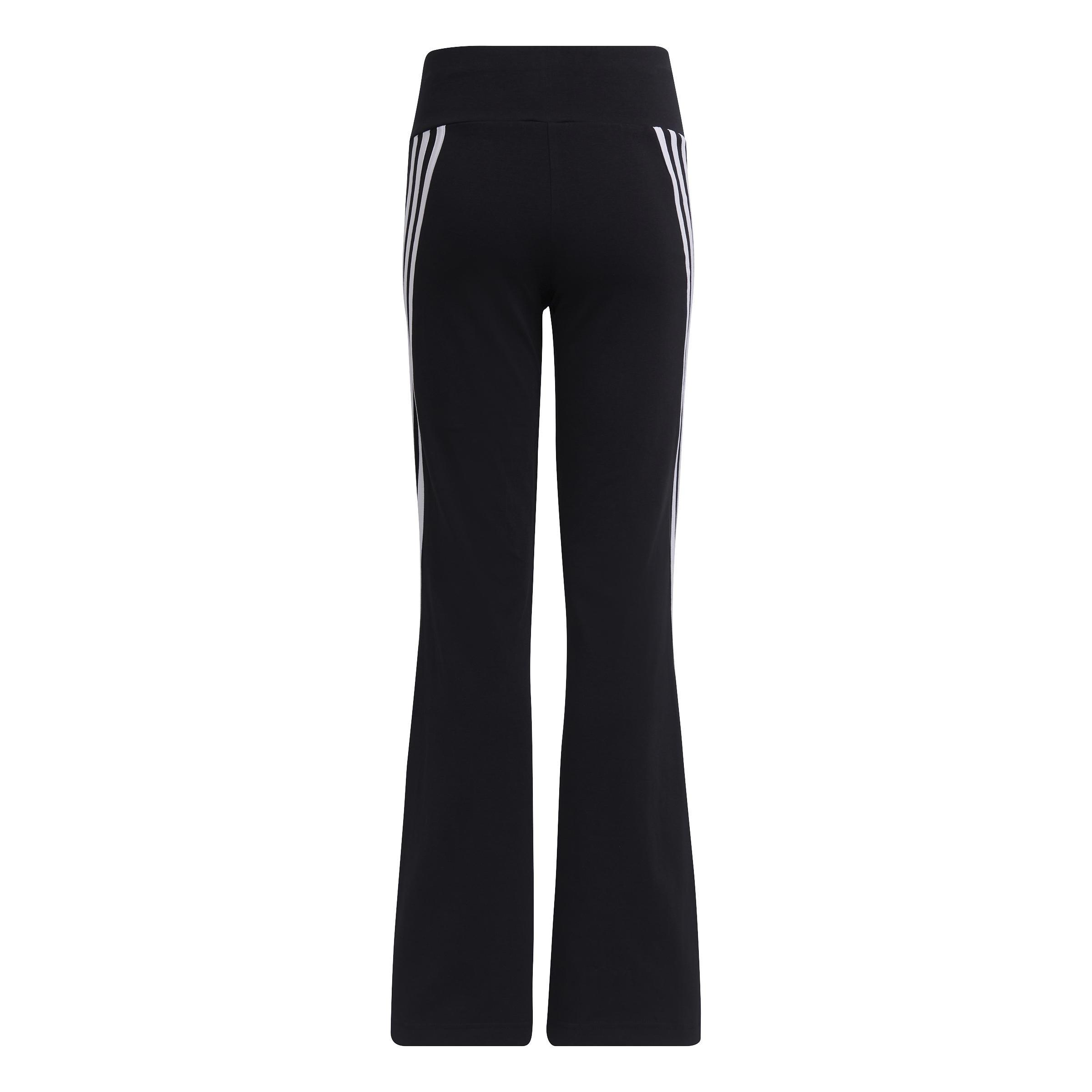 Future Icons 3-Stripes Flared Cotton Leggings, , large image number 2