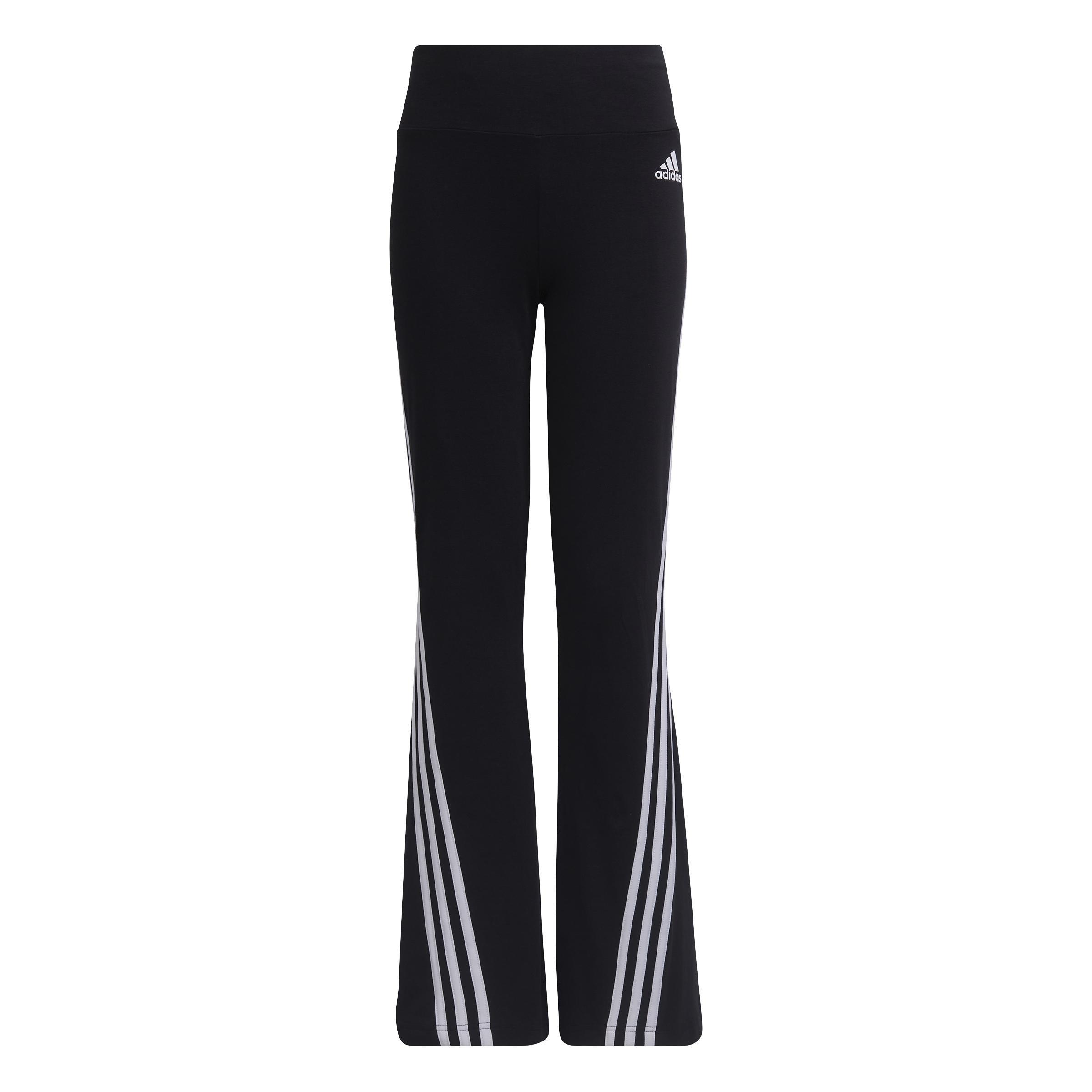 Future Icons 3-Stripes Flared Cotton Leggings, , large image number 3