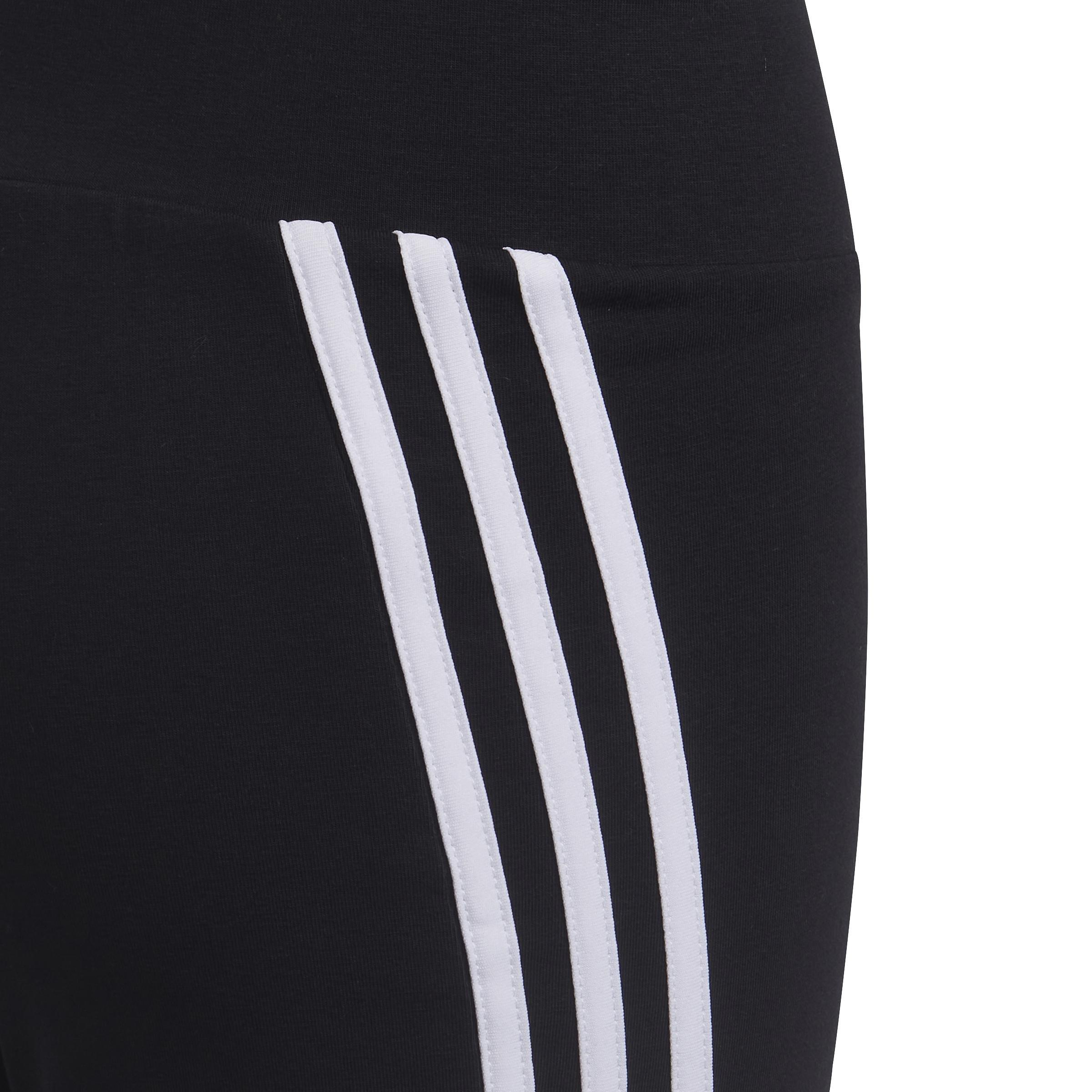 Future Icons 3-Stripes Flared Cotton Leggings, , large image number 4