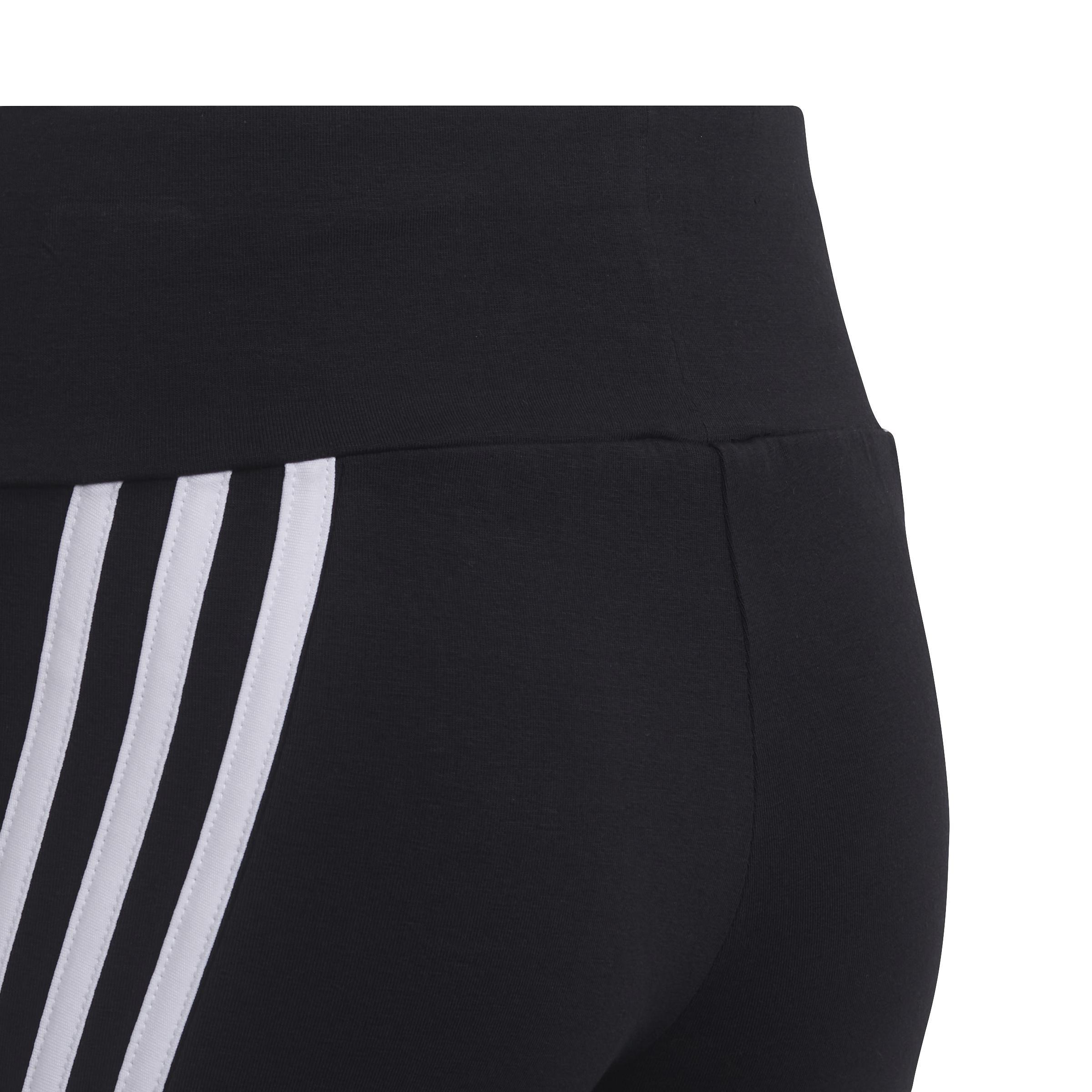 Future Icons 3-Stripes Flared Cotton Leggings, , large image number 6