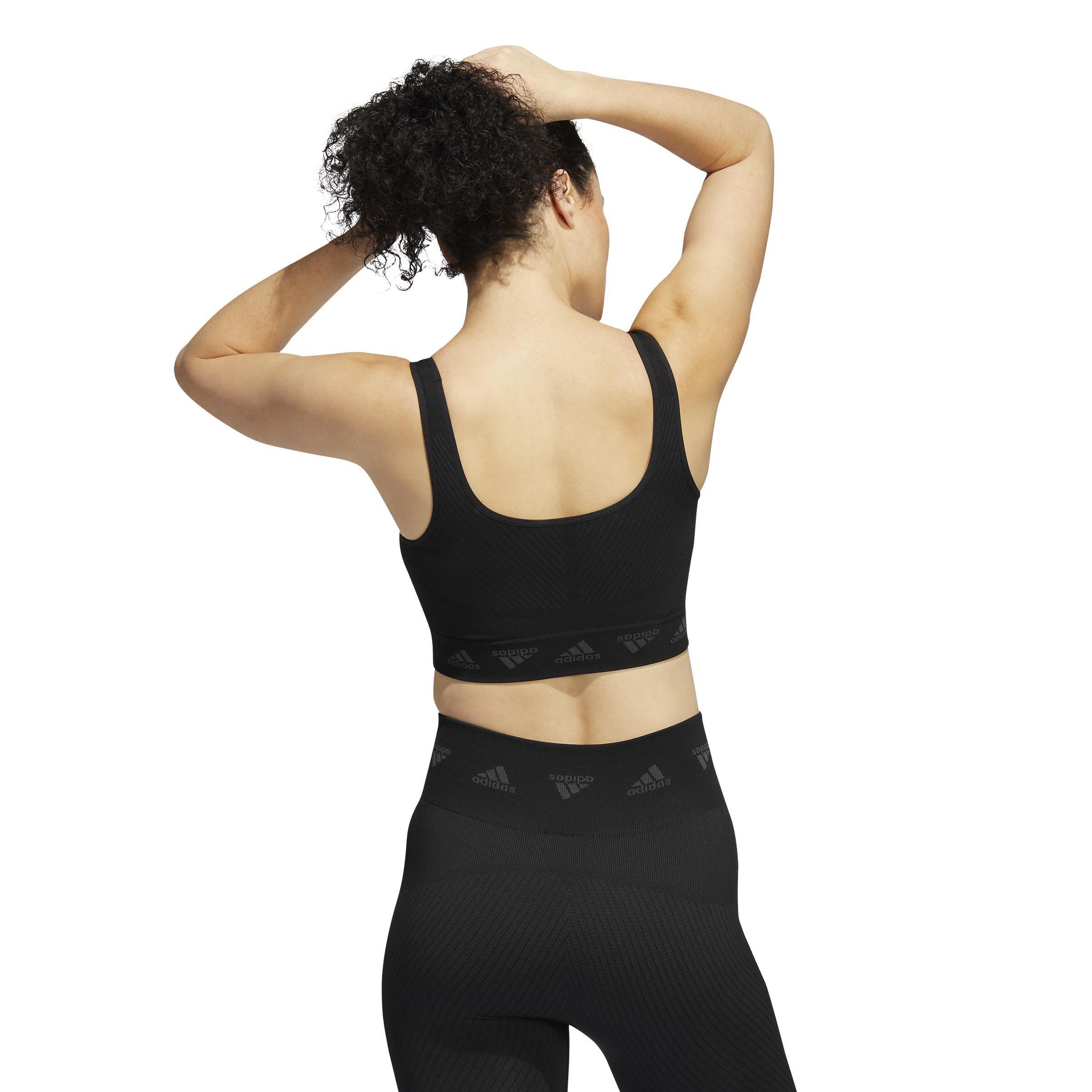 adidas AEROKNIT Light-Support Bra, , large image number 4
