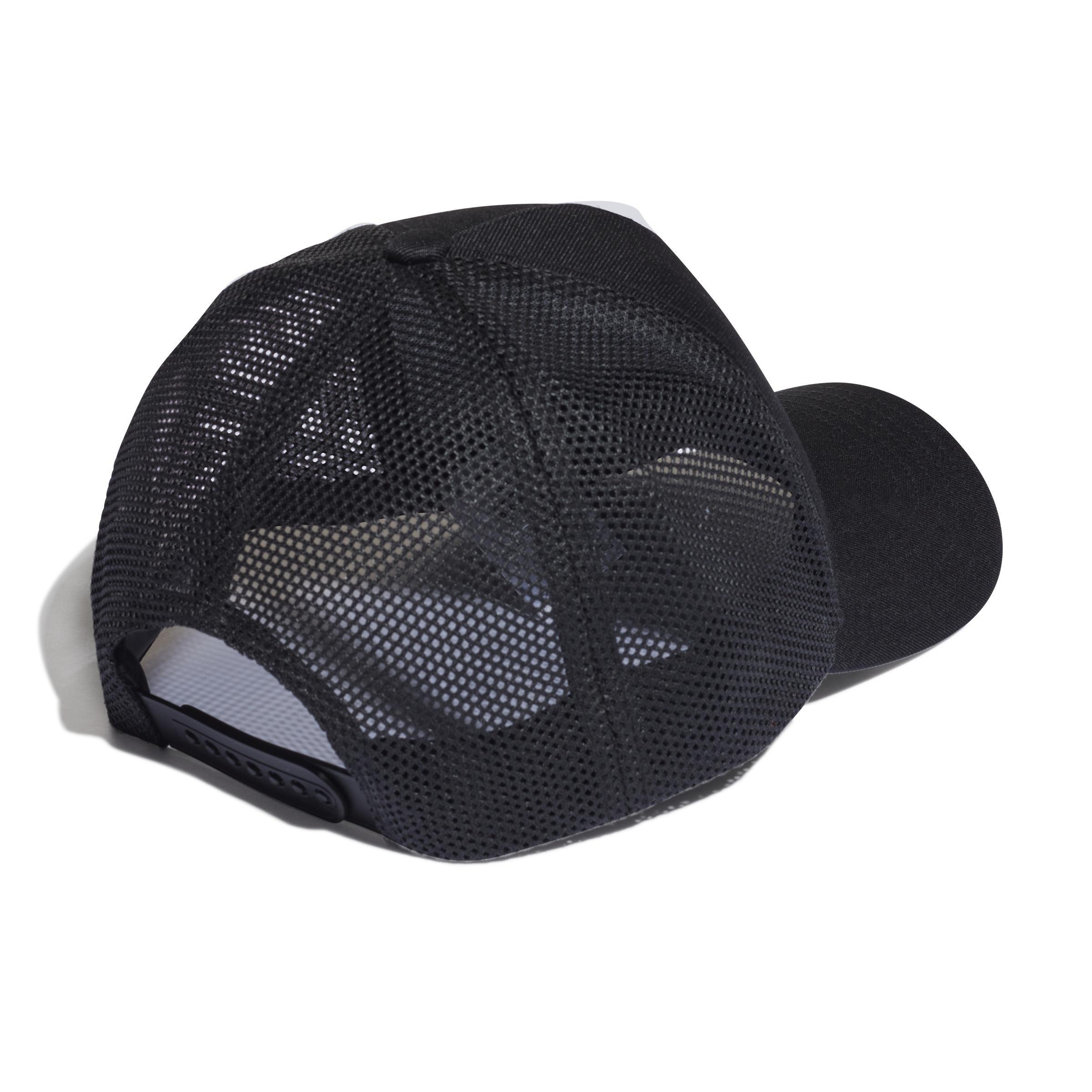 Snapback Curved Trucker Cap, , large image number 1