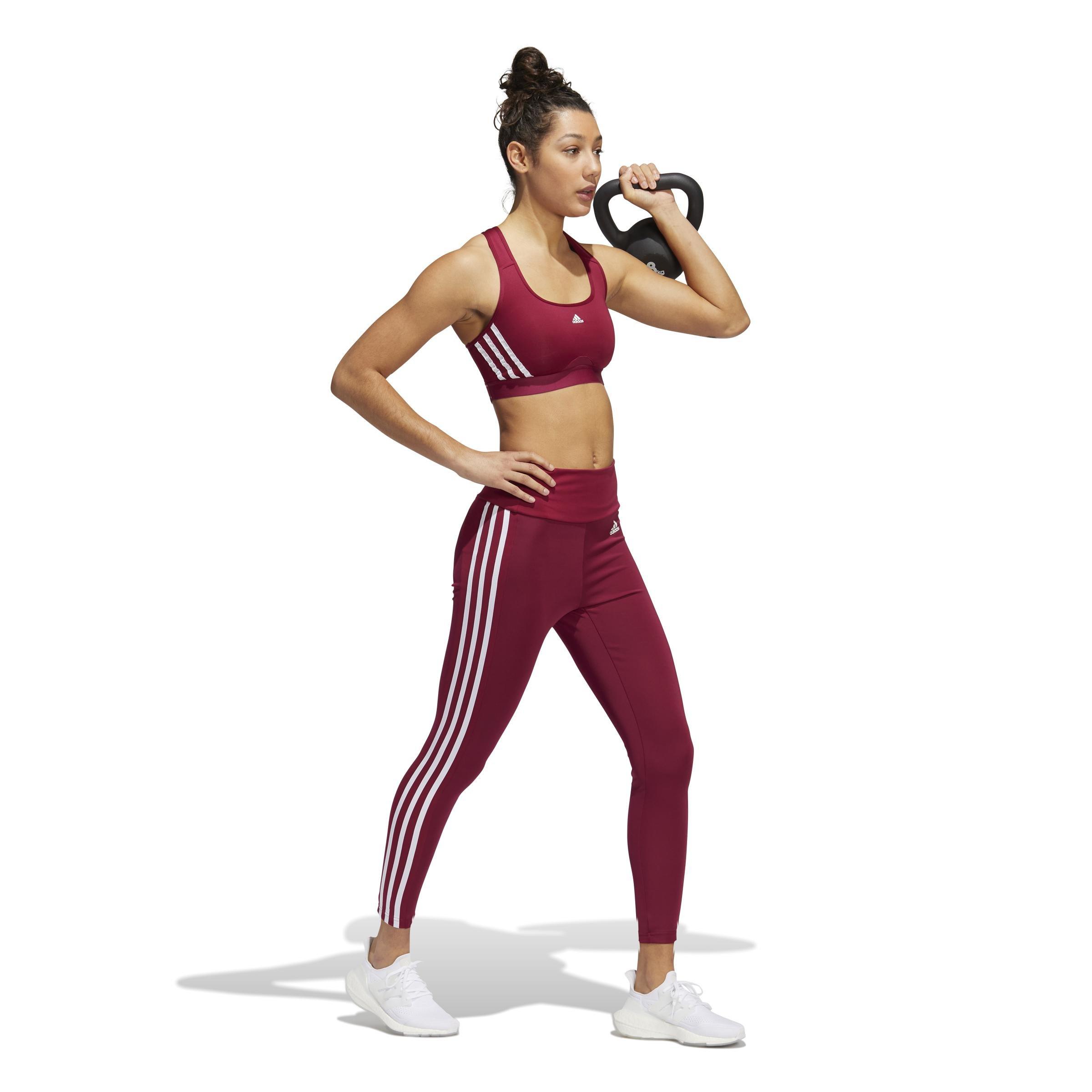 Designed to Move High-Rise 3-Stripes 7/8 Sport Tights, , large image number 2