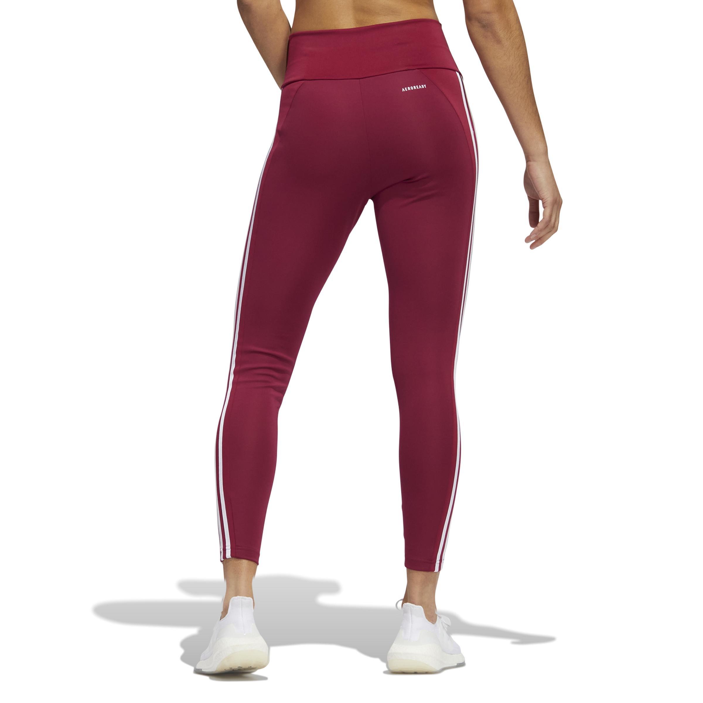 Designed to Move High-Rise 3-Stripes 7/8 Sport Tights, , large image number 3