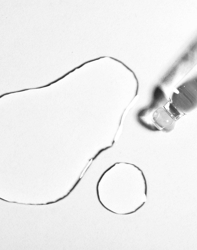 Drop of salicylic acid