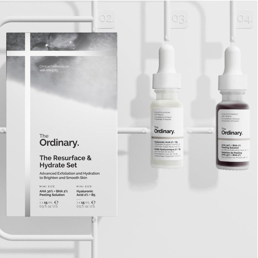 The Ordinary Resurface and Hydrate Set