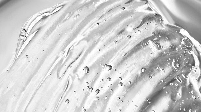 The Ordinary product swatch with ripples