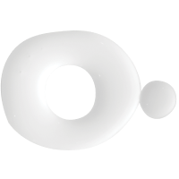 UV Filters SPF 45 Serum dispensed into an O. shape