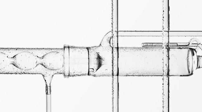 horizontal and vertical test tubes