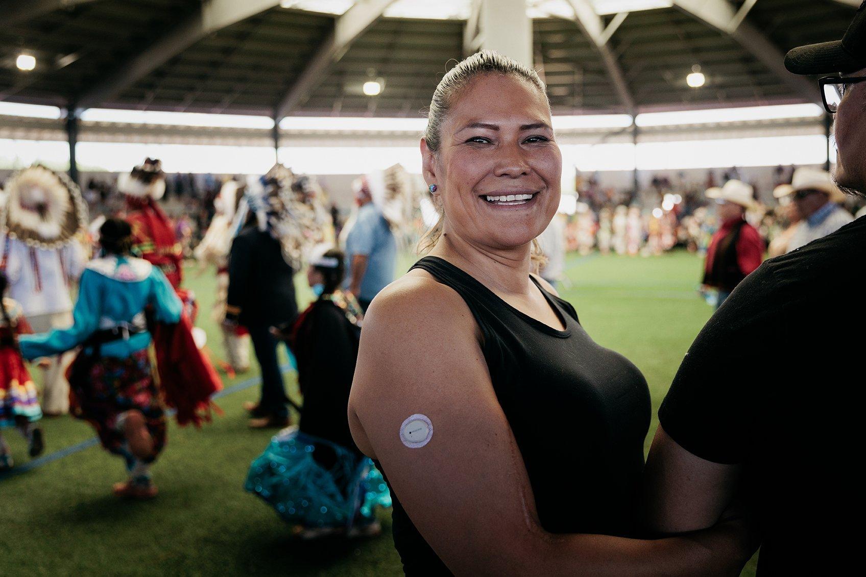 Marisa lives a healthy life with type 2 diabetes 