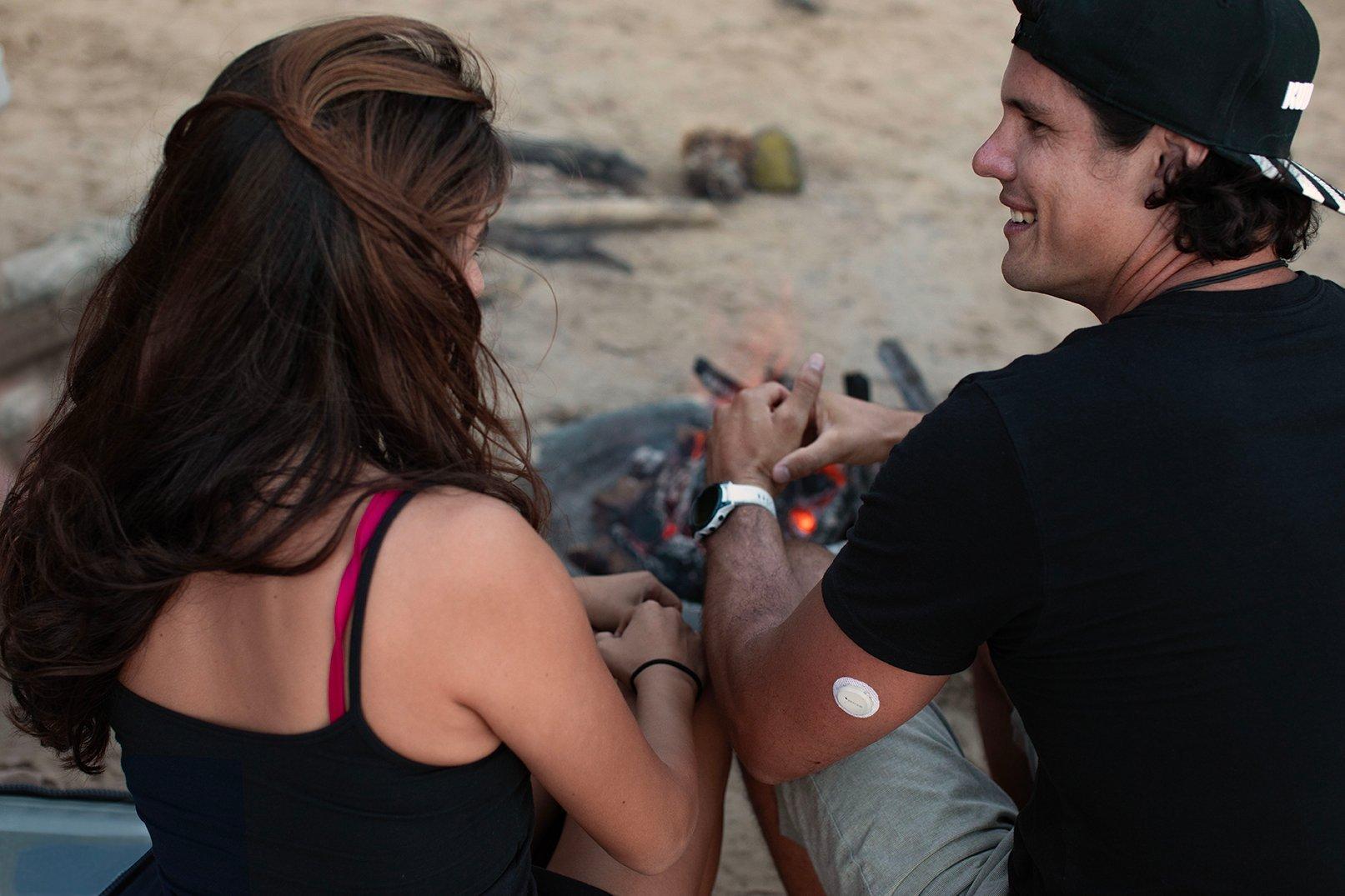 Couple on a visit to the doctors office