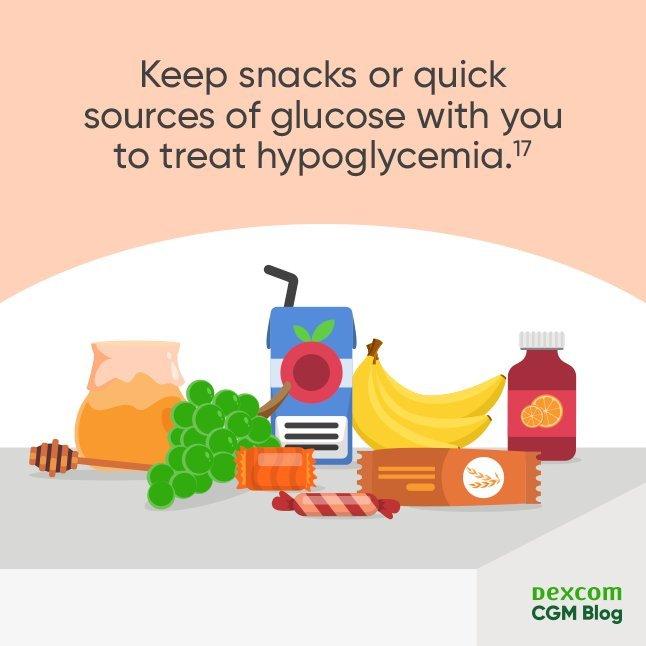 Suitable foods to help with blood glucose management