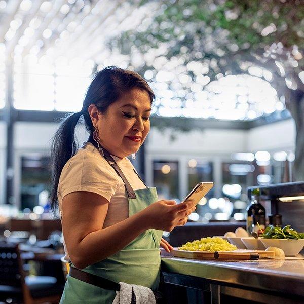 Dexcom G7 user checking their readings