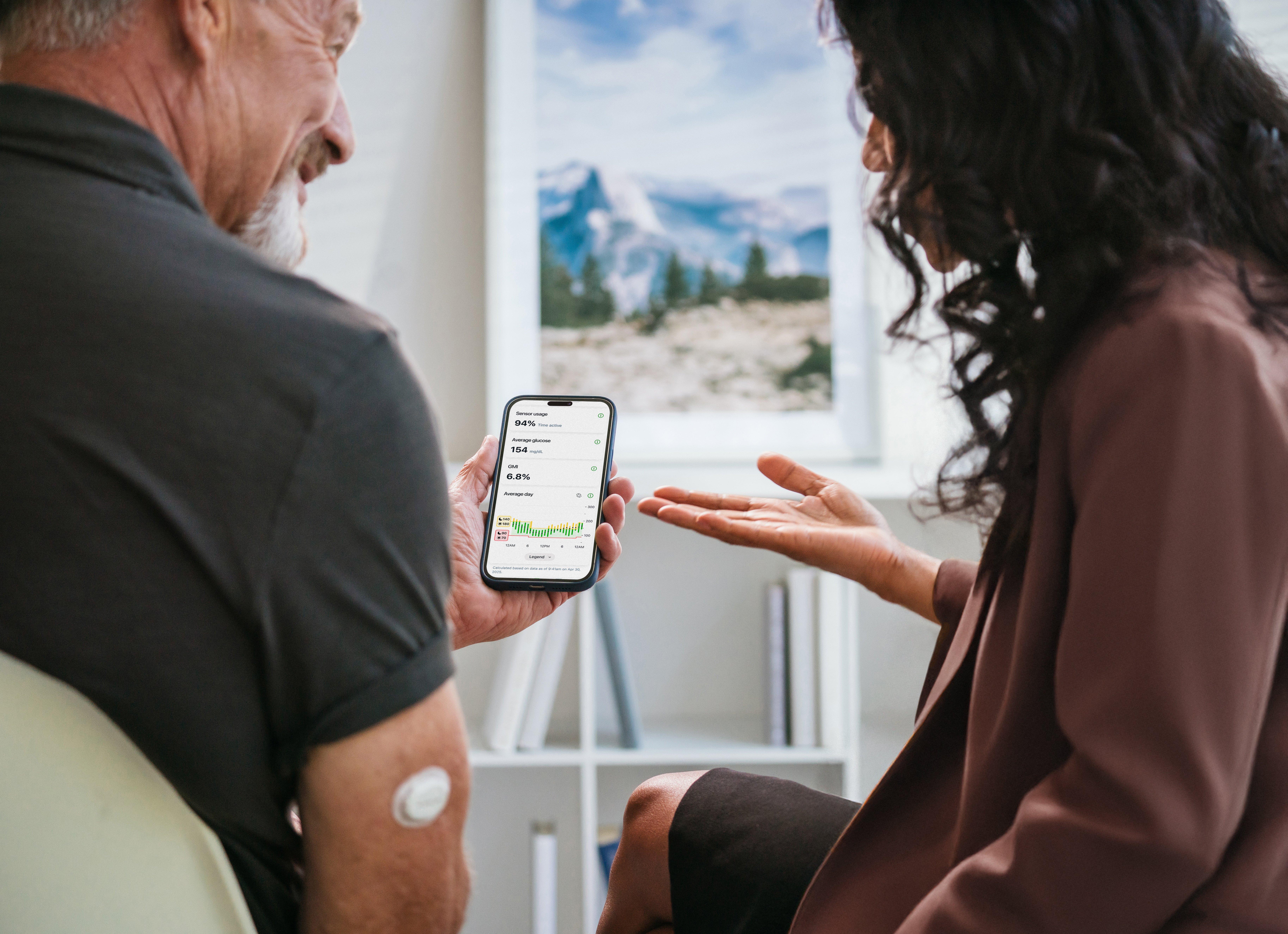 overview and daily reports on phone