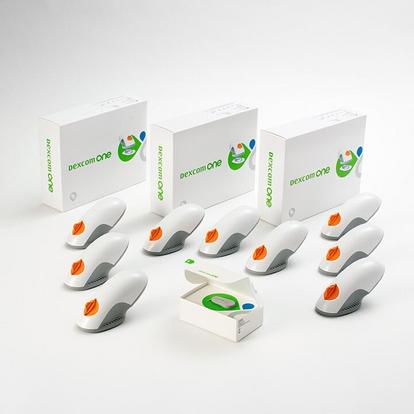 Dexcom products and boxes