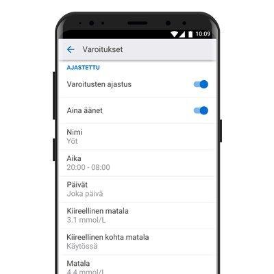 Customize your alerts schedule with Dexcom G6 CGM