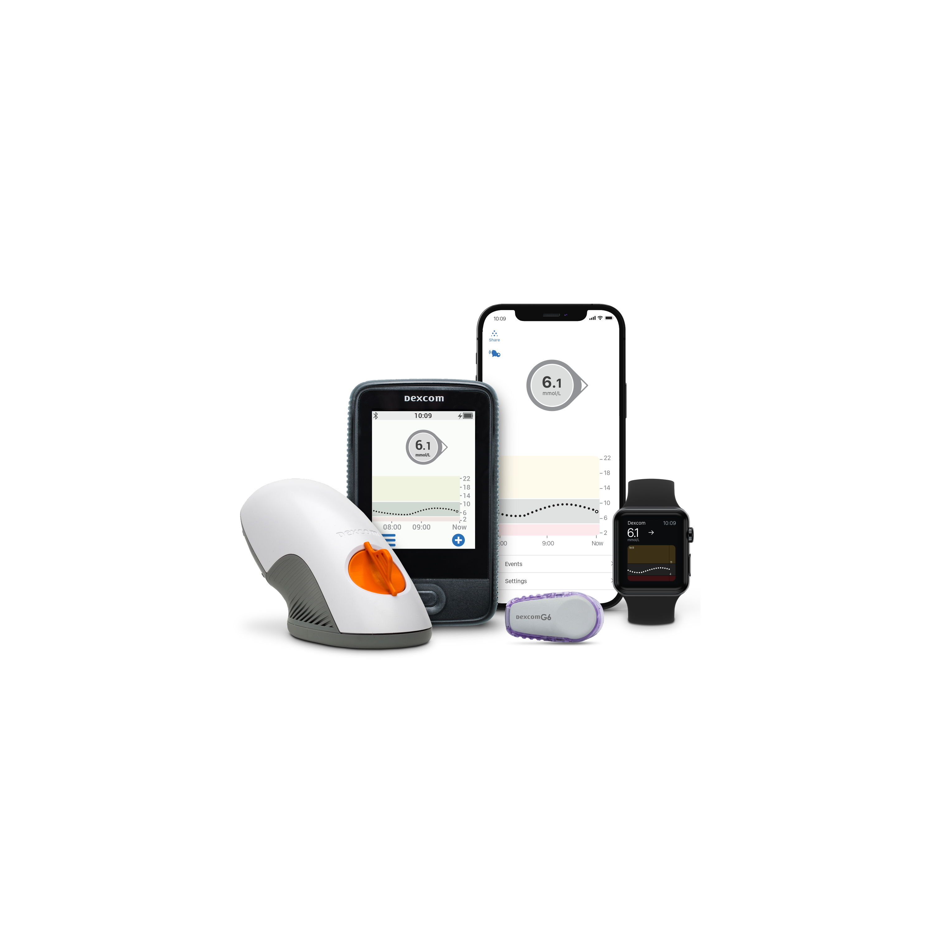 Dexcom G6 CGM system