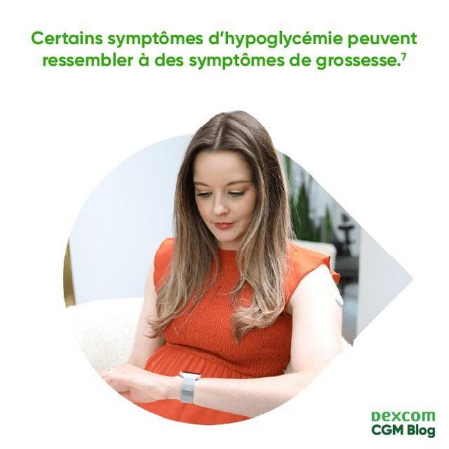 Some low-glucose symptoms may feel like pregnancy symptoms
