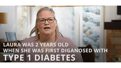 Dexcom warrior Laura sharing her story