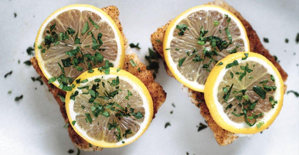 Dexcom Recipe: Baked Lemon and Paprika Cod