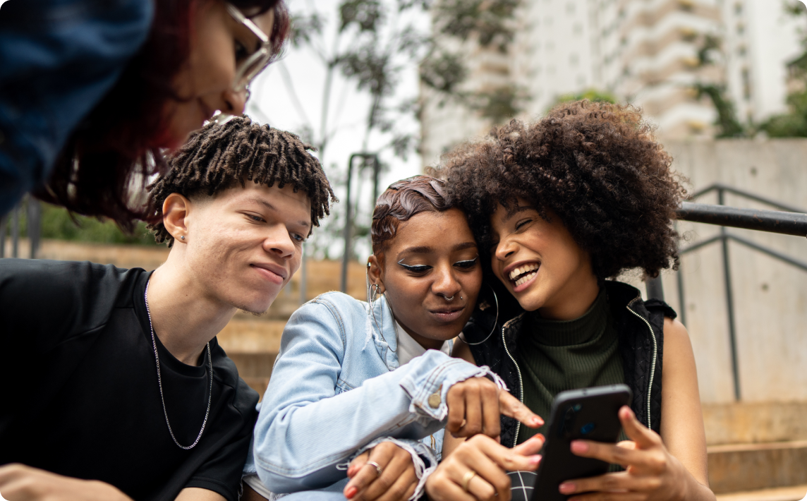 friends spending time together
