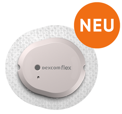 Dexcom Flex Sensor zur kontinuierlichen Glukosemessung für Erwachsene mit Typ‑2‑Diabetes – neu erhältlich