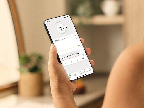 Du siehst deine Zuckerwerte direkt auf dem Smartphone mit der Dexcom Flex App