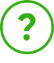 question mark in green iconography