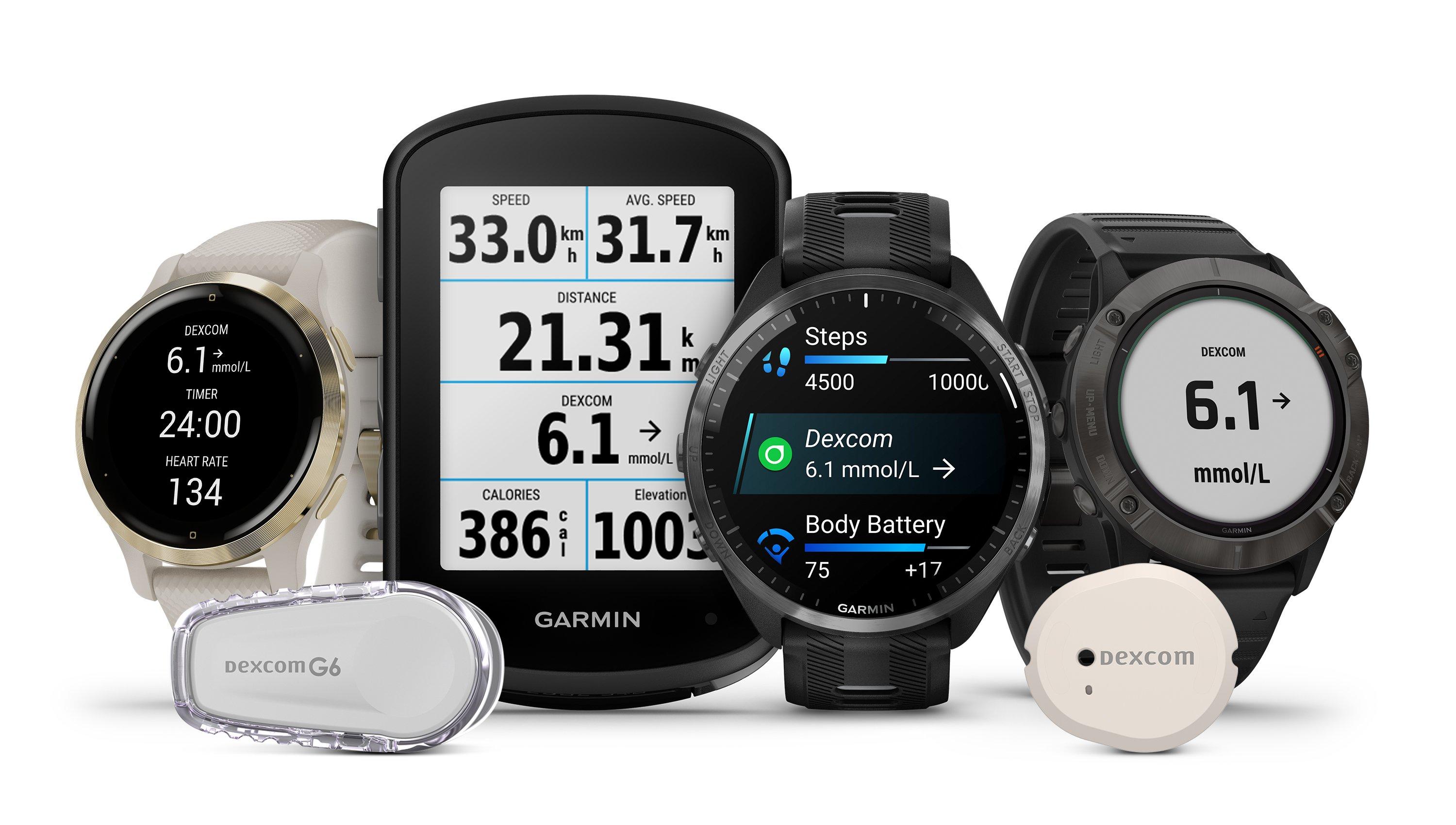 Garmin and the Dexcom G7