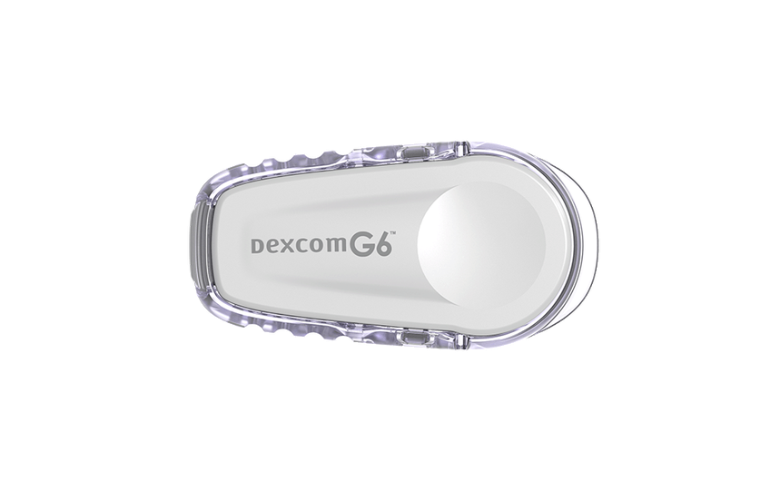 Dexcom G6 sensor and transmitter