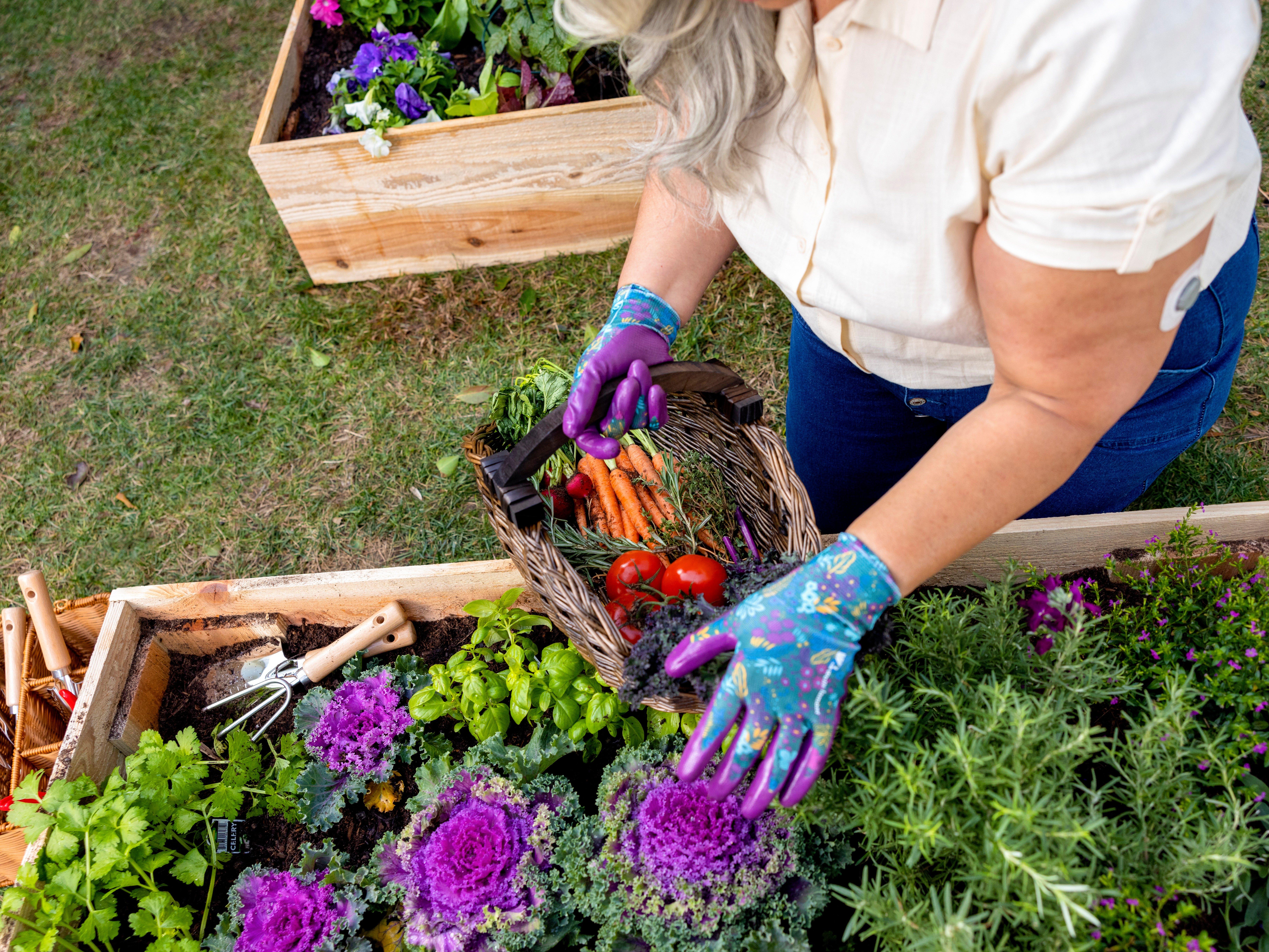 Woman gardening