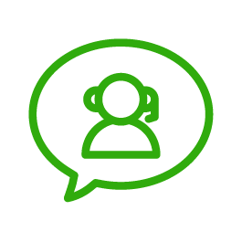 Agentensymbol für Kundenservice