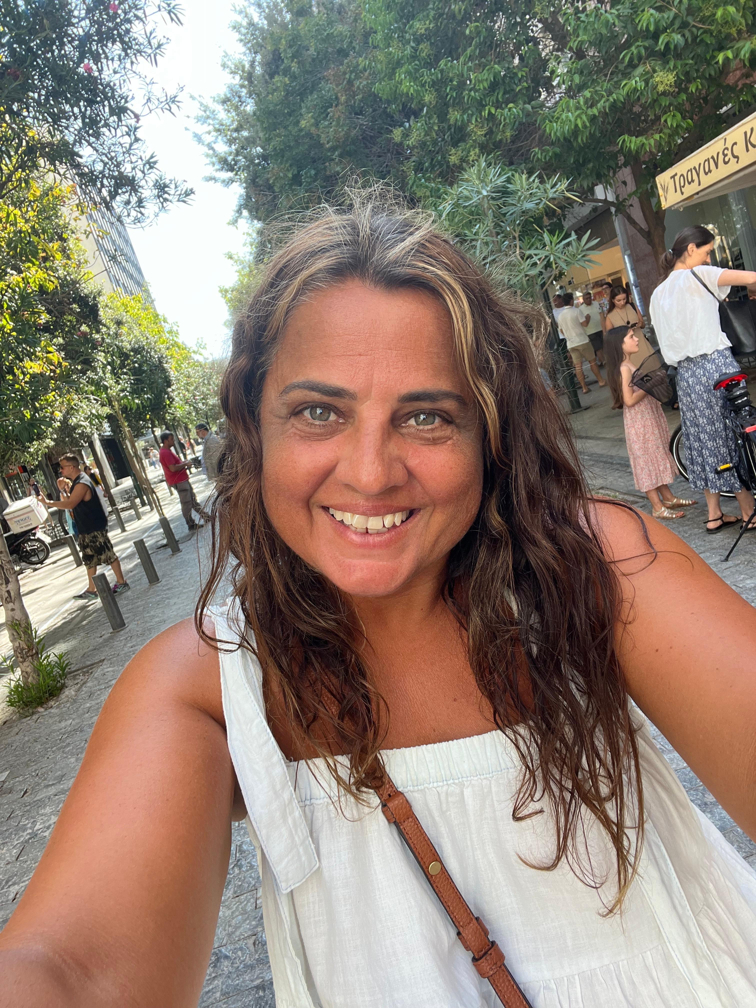 Anastasia on holiday