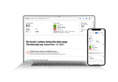 Dexcom Clarity Diabetes Management Software