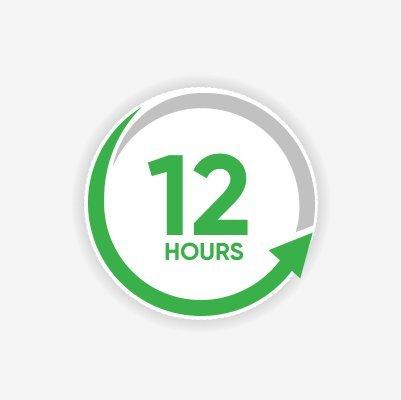 12-hour grace period icon
