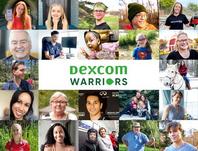 Dexcom warriors logo and warrior family picture
