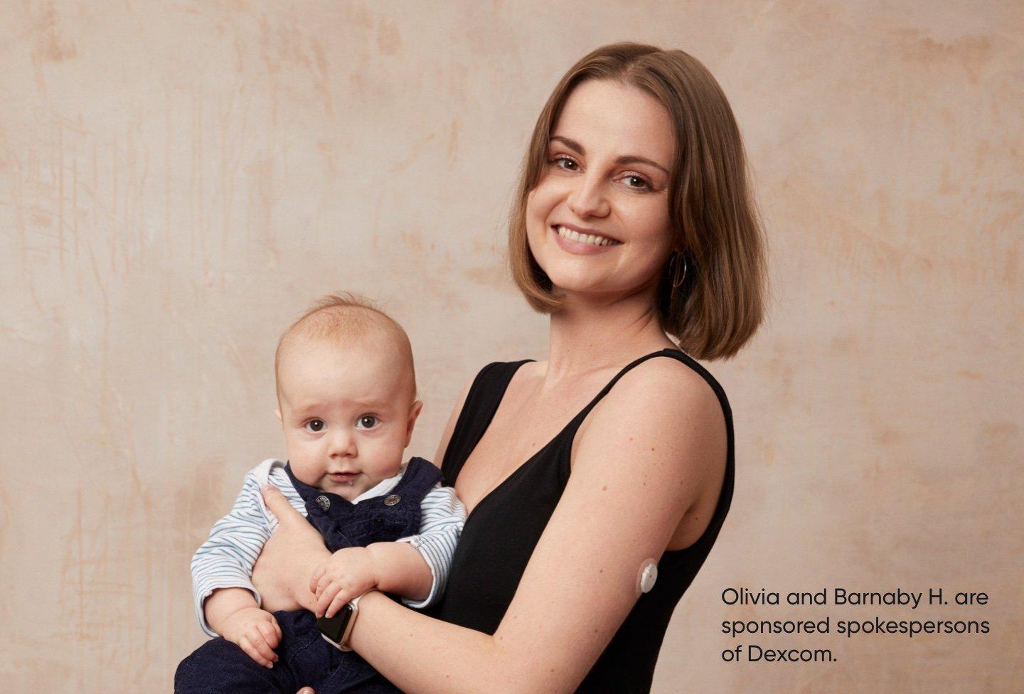Olivia and Barnaby H. are sponsored spokespersons of Dexcom.