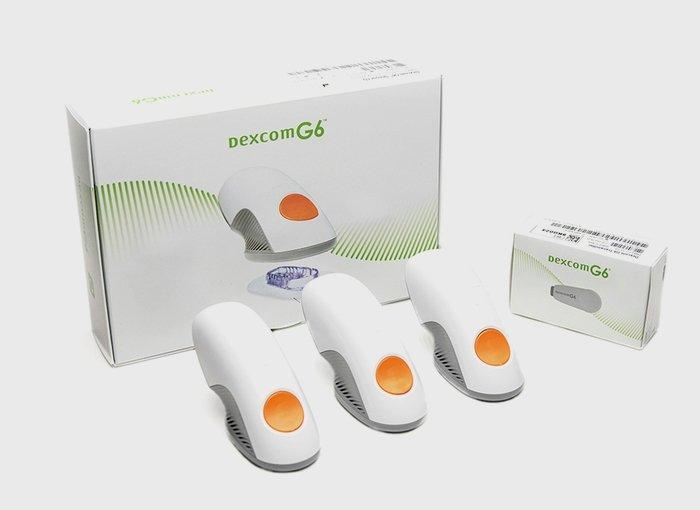 Dexcom G6 Starter Pack with transmitter and three sensors