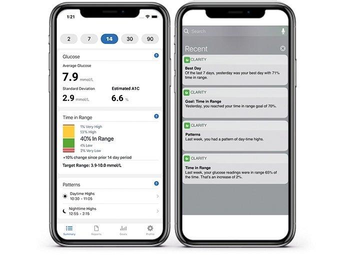 Get Glucose Insights on the Go with the Dexcom Clarity app