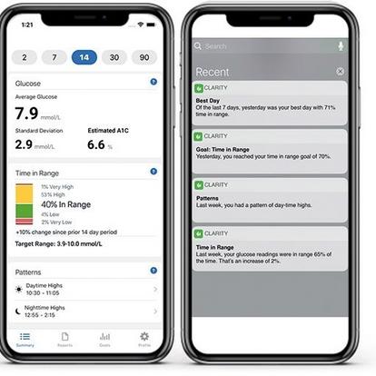 Get Glucose Insights on the Go with the Dexcom Clarity app