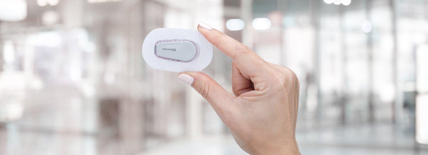 The Dexcom G6 CGM Diabetic patch