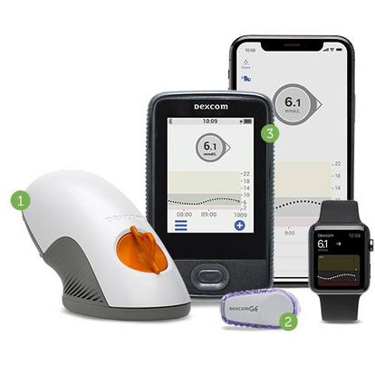 Meet the Dexcom G6 diabetes continuous glucose monitor