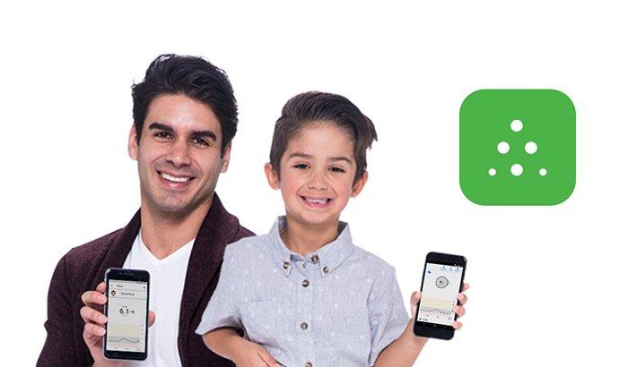 Dexcom Share on the Dexcom Follow App