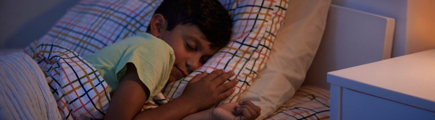 Child sleeping uninterrupted with fewer Dexcom G7 CGM alerts